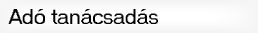 Adó tanácsadás